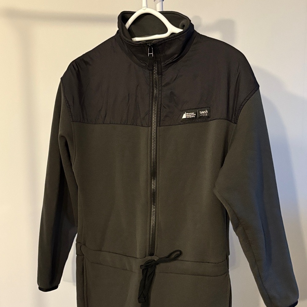 Smash + Tess Black and Dark Gray Performance Jacket